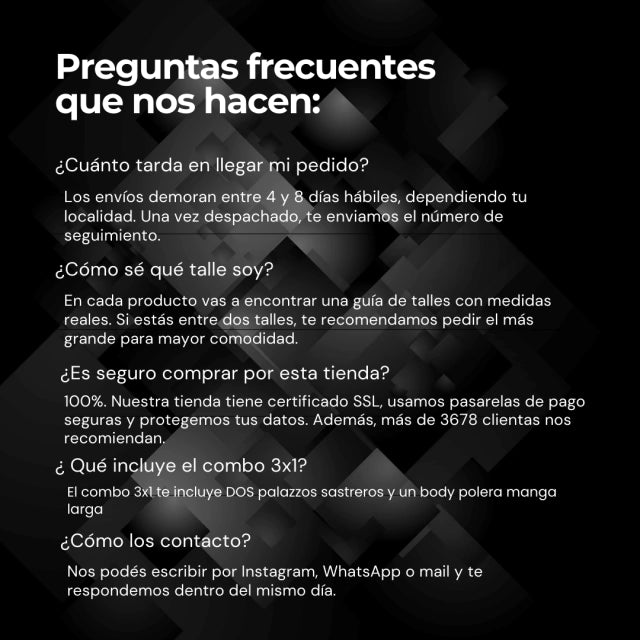 DOS PALASOS SASTREROS + BODY DE REGALO